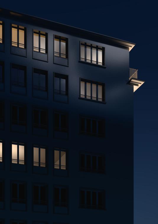 immeuble nuit