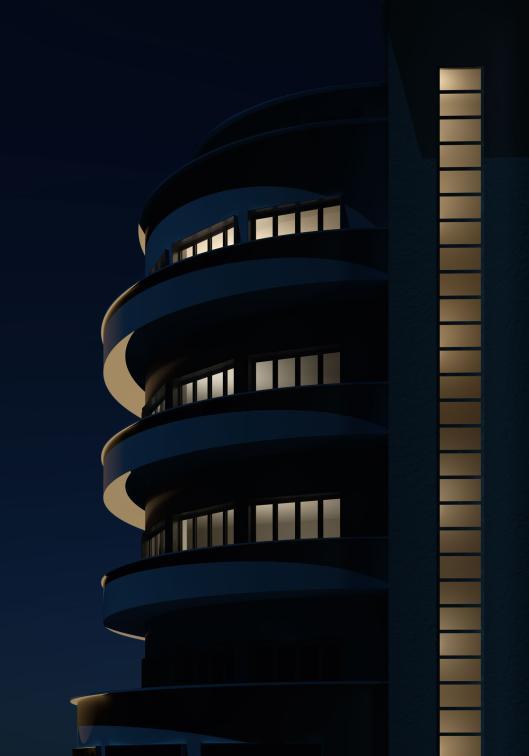 immeuble nuit